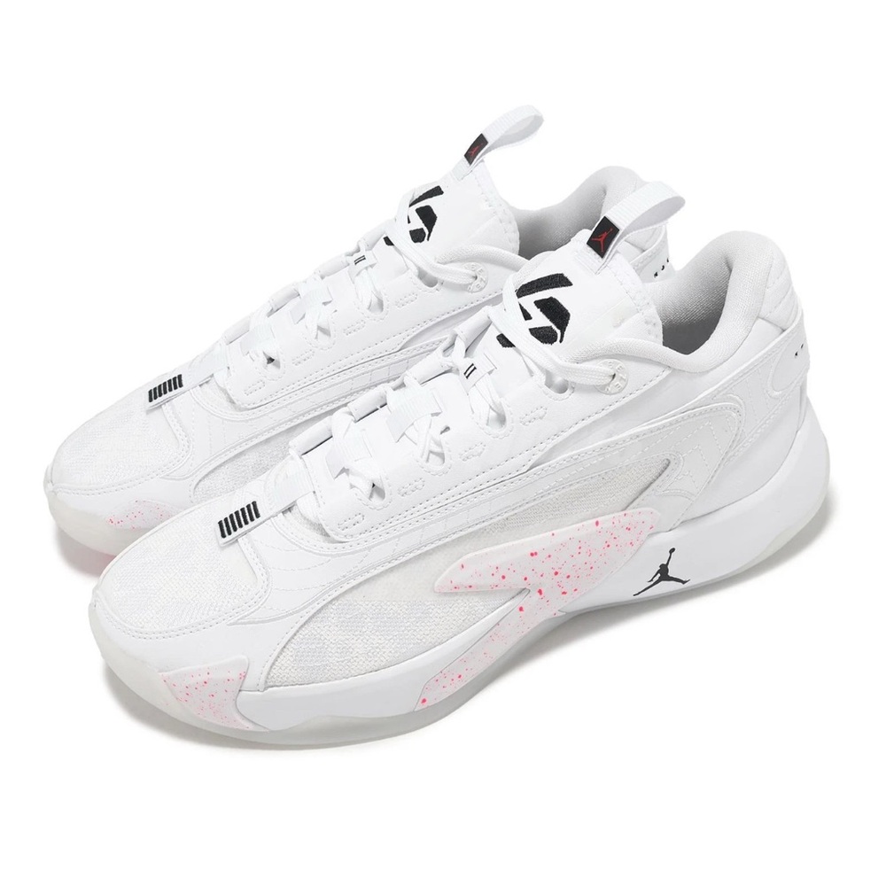 Nike White and Pink Athletic Shoes